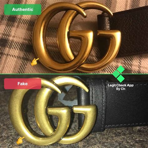 cinture gucci fake|gucci counterfeit vs real.